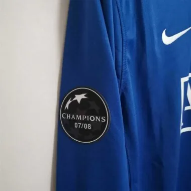 08-09 Manchester United blue away long sleeve