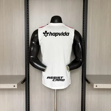 2026/27 Flamengo Training Beige Vest All Sponsors (S-4XL)