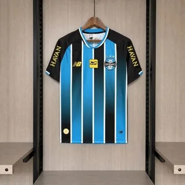 Men Gremio 2026/27 Home Soccer Jersey With All Sponsors S-4XL