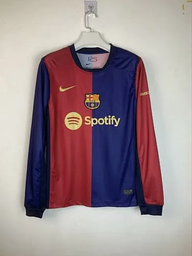 Camisa de manga comprida da Barcelona para jogos em casa, 24-25