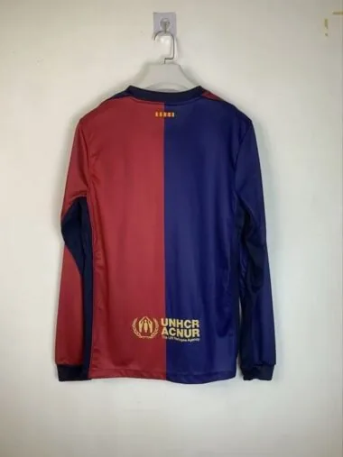 Camisa de manga comprida da Barcelona para jogos em casa, 24-25