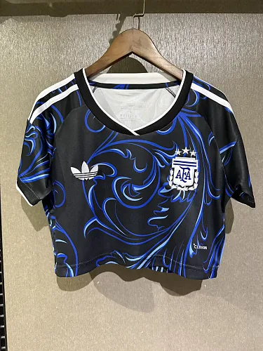 Argentinië WK 2026 Uit-crop-top, maten S-2XL