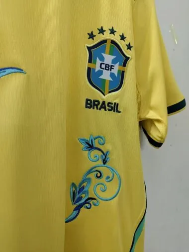 Brazil 2026 Home floral embroidery Jersey (S-2XL) (65拿）