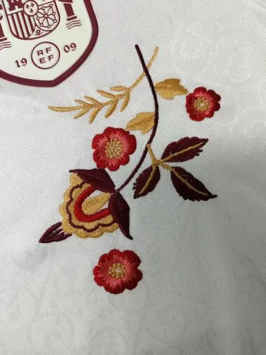 Spain 2026 Away floral embroidery Jersey (S-2XL) (65拿）