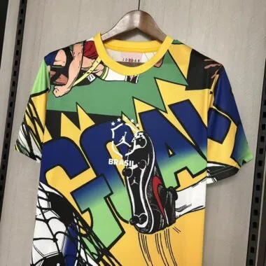 Brazil 2026 World Cup Cartoon Edition Jersey (S-XXL)