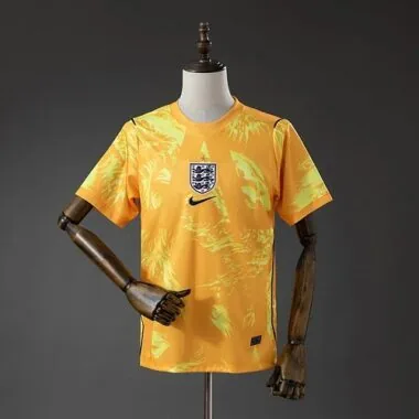 Camisa amarela de guarda-redes da Inglaterra para o Mundial de 2026, tamanhos S-4XL