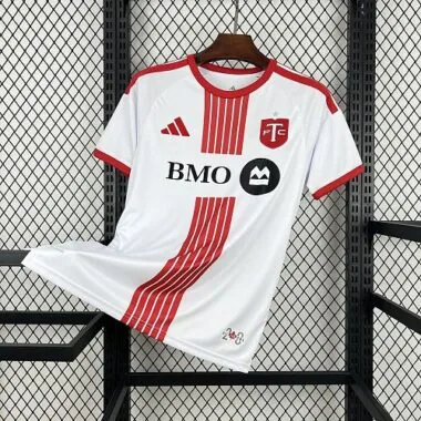 Camisa de jogo em casa do Toronto FC 2026/27, tamanhos S-XXL