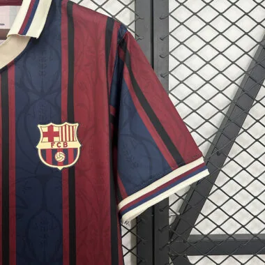 25-26 Barcelona 125th blue and red jersey