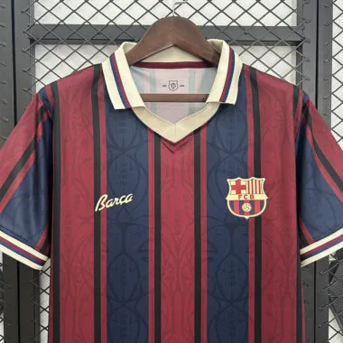 25-26 Barcelona 125th blue and red jersey