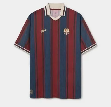 25-26 Barcelona 125th blue and red jersey