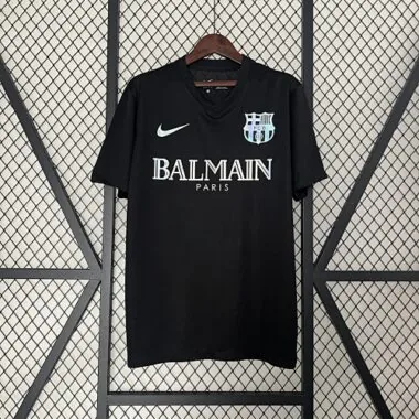 Camisa de treino especial preta do Barcelona 24-25