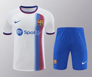 Fato de treino branco do Barcelona 23-24