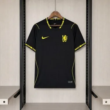 Camisa preta de jogo fora do Chelsea 2026/27, tamanhos S-4XL