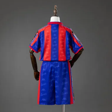 Barcelona 1996/97 Home Retro Kids Kit Jersey (Size 16-28)