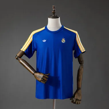 Camisola «Terrace Icons» do Real Madrid 2026/27, azul, tamanhos S-XXL