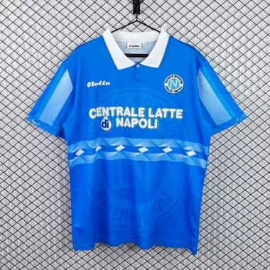 Retro 1996-97 Napoli home soccer jersey size S-2XL