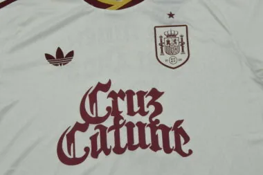 Mens Spain x Cruz Cafune 2026 World Cup Away Jersey (S-4XL)