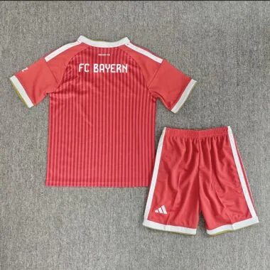 Kids Kit Bayern Munich 2026/27 Home Soccer Jersey (Size 16-28)