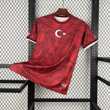 Camisa «Heritage» da Seleção Masculina da Turquia para o Mundial de 2026 – Tamanhos S a 4XL