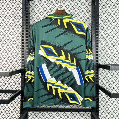 Retro Brazil 1994 Goalkeeper Long Sleeve Jersey (S-2XL)