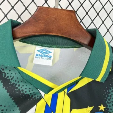 Retro Brazil 1994 Goalkeeper Long Sleeve Jersey (S-2XL)
