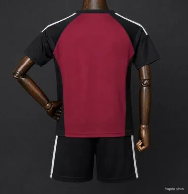 Spain 2026 World Cup Red And Black Goalkeeper kids Jersey (Size 16-28)