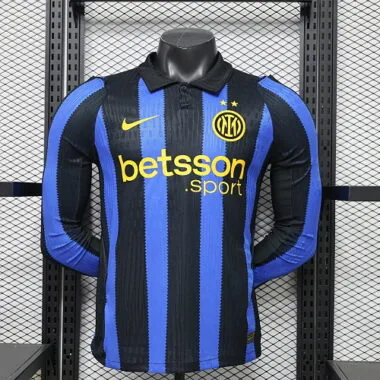 Inter Milan 2026/27 Thuisshirt met lange mouwen (spelersversie) S-2XL