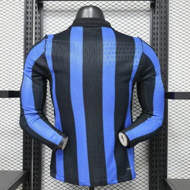 Inter Milan 2026/27 thuisshirt met lange mouwen, spelersversie (S-2XL)