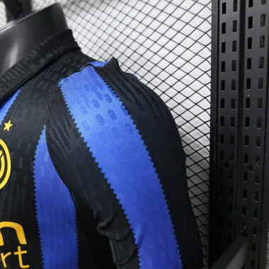 Inter Milan 2026/27 thuisshirt met lange mouwen, spelersversie (S-2XL)