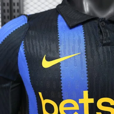 Inter Milan 2026/27 thuisshirt met lange mouwen, spelersversie (S-2XL)