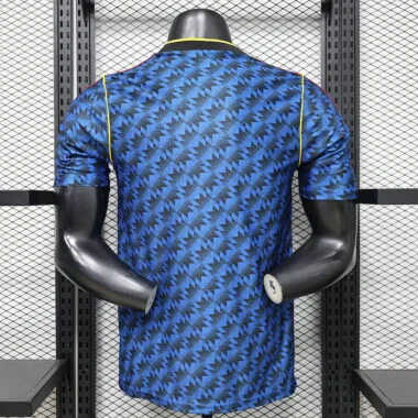 Manchester United 2025/26 Dark Blue Retro Version Player Version Jersey (S-2XL)