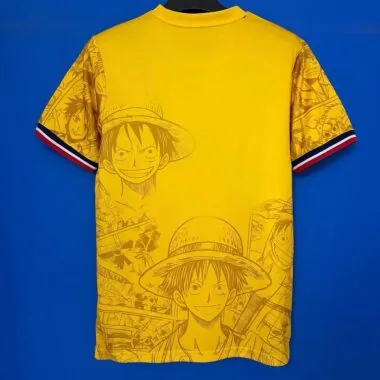 Japan 2026/27 One Piece Luffy Yellow and Blue Special Edition Jersey (S-2XL)