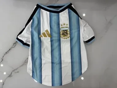Camisa PET da Argentina para o Mundial de 2026 (jogo em casa), tamanhos XS-XL