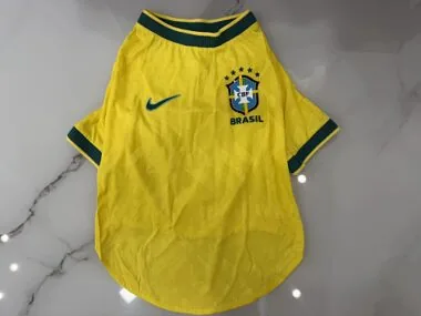 Camisola PET da Seleção do Brasil para o Mundial de 2026 – Tamanhos XS-XL