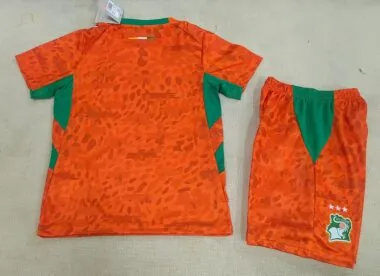 Cote d Ivoire 2026 World Cup Home kid kit (Size 16-28)
