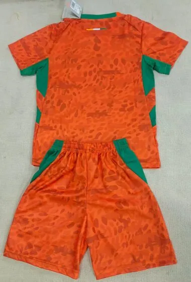 Cote d Ivoire 2026 World Cup Home kid kit (Size 16-28)