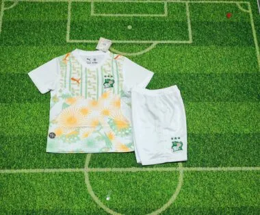 Cote d Ivoire 2026 World Cup Away kid kit (Size 16-28)