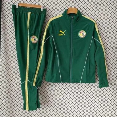 Senegal 2026 Green Windbreaker Suit Size S-2XL