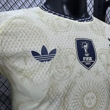 Argentina 2026 Beige Champions Commemorative Edition Player Version Jersey (S-XXL)