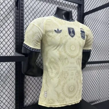 Argentina 2026 Beige Champions Commemorative Edition Player Version Jersey (S-XXL)