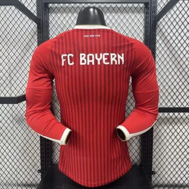 Bayern Munich 2026/27 Home Player Version Long Sleeve Soccer Jersey (S-2XL)