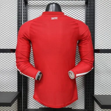 Manchester United 2026/27 Home Long Sleeve Player Version Jersey (S-2XL)