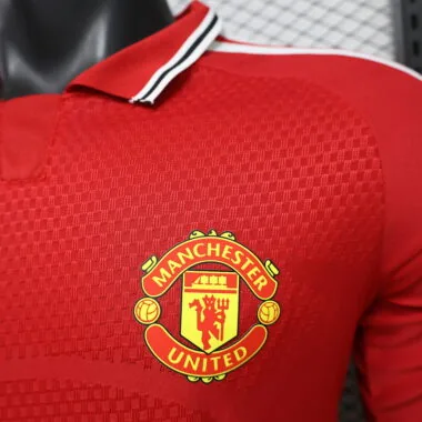 Manchester United 2026/27 Home Long Sleeve Player Version Jersey (S-2XL)