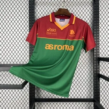 Retro AS Roma 1995/96 Pre-Match Jersey Size S-2XL