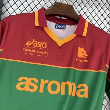 Retro AS Roma 1995/96 Pre-Match Jersey (S-2XL)
