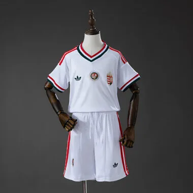 Camisa infantil da seleção da Hungria para o Mundial de 2026 (jogo fora de casa) – TAMAÑOS 16-28