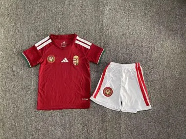 Camisa infantil da seleção da Hungria para o Mundial de 2026, tamanho 16-28