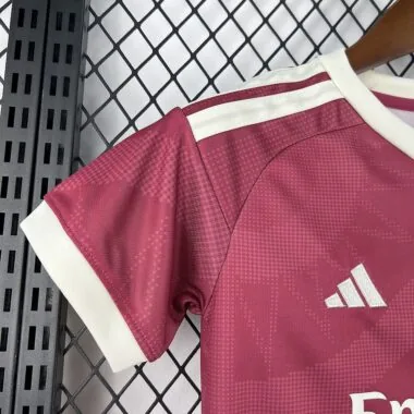 Real Madrid 2026/27 Away Pink Kids Kit Jersey (Size 16-28)