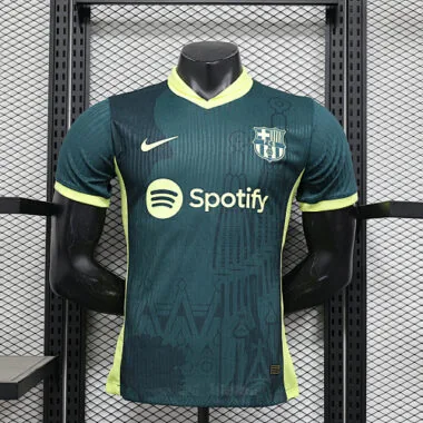25-26 Barcelona camiseta verde versión especial jugador