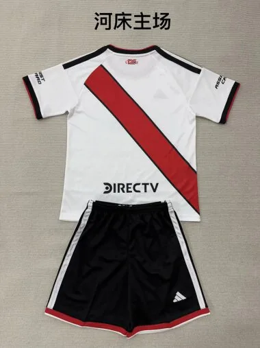 River plate 2026/27 Home Kid Kit jersey (Size 16-28)